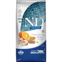 Farmina N&D Ocean Adult bacalhau e laranja para gatos - 5 kg