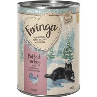 Limited Edition: Feringa Single Meat Vintermeny Pulled Turkey med palsternacka - 12 x 410 g
