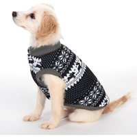 Pull-over norvégien pour chien - taille L : longueur du dos 35 cm