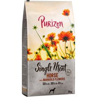 Purizon Single Meat Adult Horse & Sweet Potato with Marigold Blossoms - 12 kg