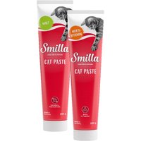 2x200g Smilla Pâte multivitaminée et pâte au malt - Friandises pour chat