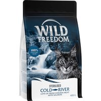 Wild Freedom Adult Cold River Sterilised, saumon pour chat - sans céréales - 400 g