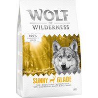 1kg Adult Sunny Glade, cerf Wolf of Wilderness Croquettes pour chien