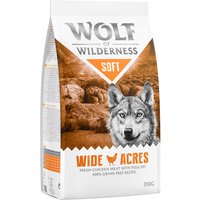 350g Soft Wide Acres, poulet Wolf of Wilderness - Croquettes pour chien