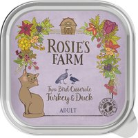 Rosie's Farm Adult Two Bird Casserole with Turkey & Duck - Saver Pack: 48 x 100g (trays)