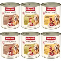 Exklusive Edition animonda GranCarno Original Adult 6 x 800 g - Blandpack (3 sorter)