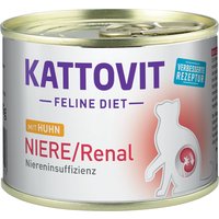 6x185g Kattovit Renal spécial reins poulet - Pâtée pour chat