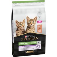 10kg PRO PLAN Sterilised Kitten riche en saumon - Croquettes pour chaton