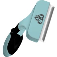 Outil 8in1 Perfect Coat DeShedder anti-mue pour chien - taille L : largeur du peigne 10 cm