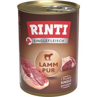 RINTI Viande Pure 24 x 400 g pour chien - pur agneau