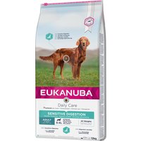Eukanuba 2 x 12/15 kg ou 2 x 3 kg - Pack económico - Daily Care Sensitive Digestion (2 x 12 kg)