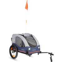 HAFENBANDE Sykkeltilhenger Cabby M inkl. 2 koblinger - L 125 x B 67 x H 105 cm / maks 25 kg