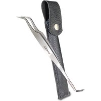 1 Pince à tiques en inox Ardap avec pincette - pour chien