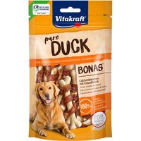 Vitakraft pure DUCK Bonas kalciumben med anka - Ekonomipack: 3 x 80 g