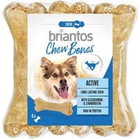 Briantos Chew Bones Active (avec glucosamine et chondroïtine) pour chien - 12 x 12 cm (660 g)