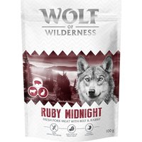 Wolf of Wilderness "Ruby Midnight" nötkött & kanin - spannmålsfritt - 100 g