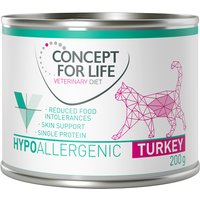 Concept for Life Veterinary Diet Hypoallergenic Turkey - 6 x 200 g