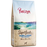 Purizon Superfoods Salmon with Herring, Peas & Pomegranate - Ekonomipack: 4 x 1 kg