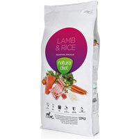 2x12kg Adulte Agneau & Riz Natura Diet croquettes pour chien