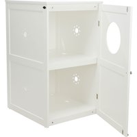 Cabane pour chat Trixie avec 2 compartiments pour bac à litière - H 90 x l 53 x P 58 cm