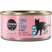 24x170g thon / crabe Cosma - Nourriture pour Chat