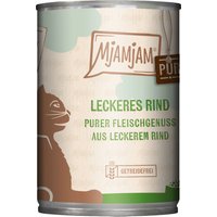 MjAMjAM Pur 6 x 400 g pour chat - pur bœuf