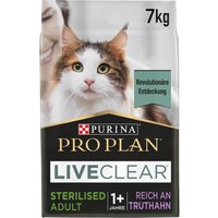 PURINA PRO PLAN LiveClear Sterilised Adult Turkey - 7 kg