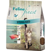 2kg Sterilised Kip & Vis Porta Feline Finest Kattenvoer