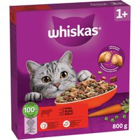 Whiskas 1+ med nötkött - 800 g