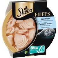 Ekonomipack: Sheba Fine Filets 32 x 60 g - Vitfisk
