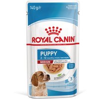 Royal Canin Medium Puppy i sås - 10 x 140 g