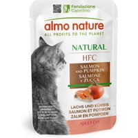 Almo Nature HFC Pouch 6 x 55 g - Lax & pumpa