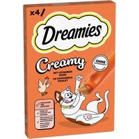 44x10g Catisfactions Creamy Snacks poulet - Friandises pour chat