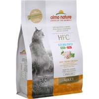 300g Almo Nature HFC Adult Sterilised poulet - Croquettes pour chat