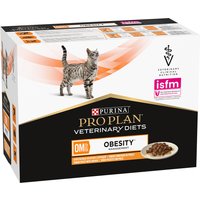 10x85g Purina Veterinary Diets OM ST/OX Obesity Management - Pâtée pour chat