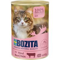 6x410g Bozita bœuf - Pâtée pour chat