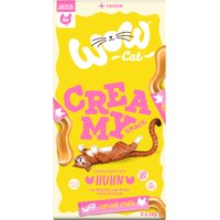 5 x 16 g Wow Cat Creamy Snack poulet friandise pour chat