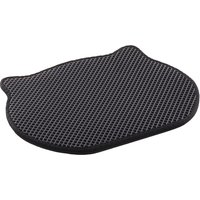 Tapis de maison de toilette Flamingo Matz pour chat - noir