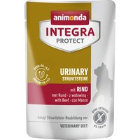 24x85g Animonda Integra Protect Adult Calculs urinaires bœuf - Pâtée pour chat