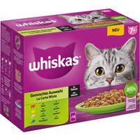12x85g Whiskas Senior Senior 7+ Sélection mixte en sauce - Pâtée pour chat