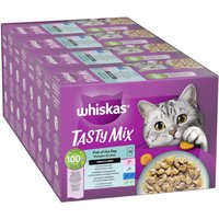 96x85g Multipack Whiskas Tasty Mix Poisson du jour en sauce - Pâtée pour chat