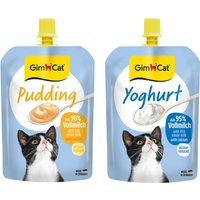 GimCat Mix: Pudding + Yoghurt för katter - 2 x 150 g Pudding & Yoghurt