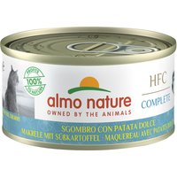 Almo Nature HFC Complete 6 x 70 g pour chat - maquereau, patates douce