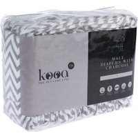 Couches kooa au charbon de bois pour chien mâle - taille L, 30 pièces