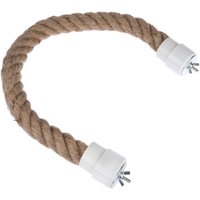 Zooplus TIAKI Jute Sitzstange natur Größe S extra lang Ø 19 x L 91 cm