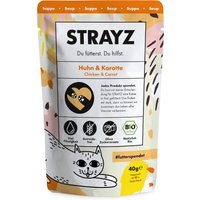 STRAYZ ekologiska soppa med kyckling & morot - 40 g