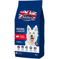 Butcher's Natural & Healthy bœuf pour chien - 15 kg