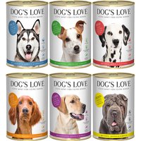6x 400g paquet de mix Dog's Love Adult (6 sortes) nourriture pour chien humide