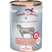 12x 400g Terra Canis Alimentum Veterinarium veau nourriture pour chien humide