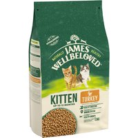 1,5kg James Wellbeloved Kitten dinde, riz - Croquettes pour chaton